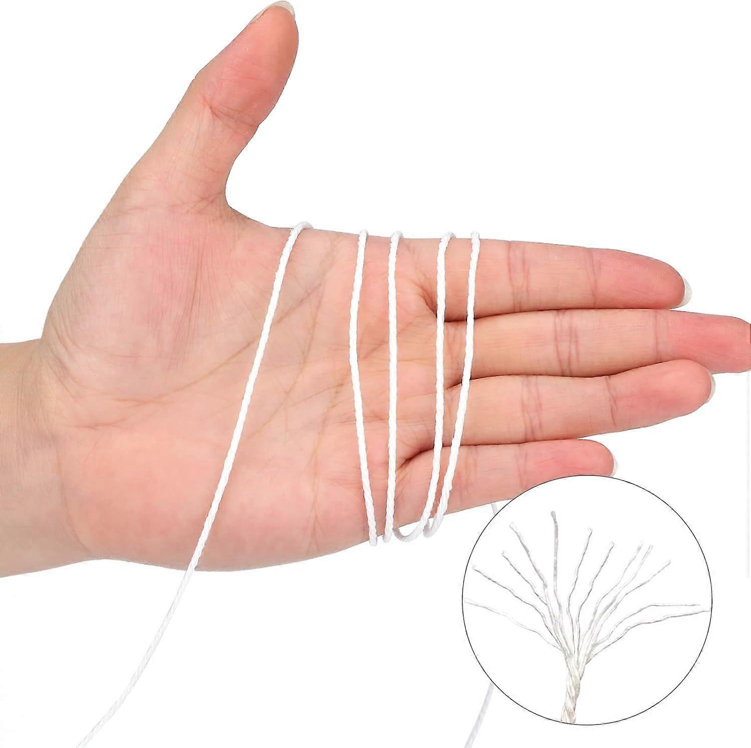 400M White String Twine - Durable Cooking String for Various Applications