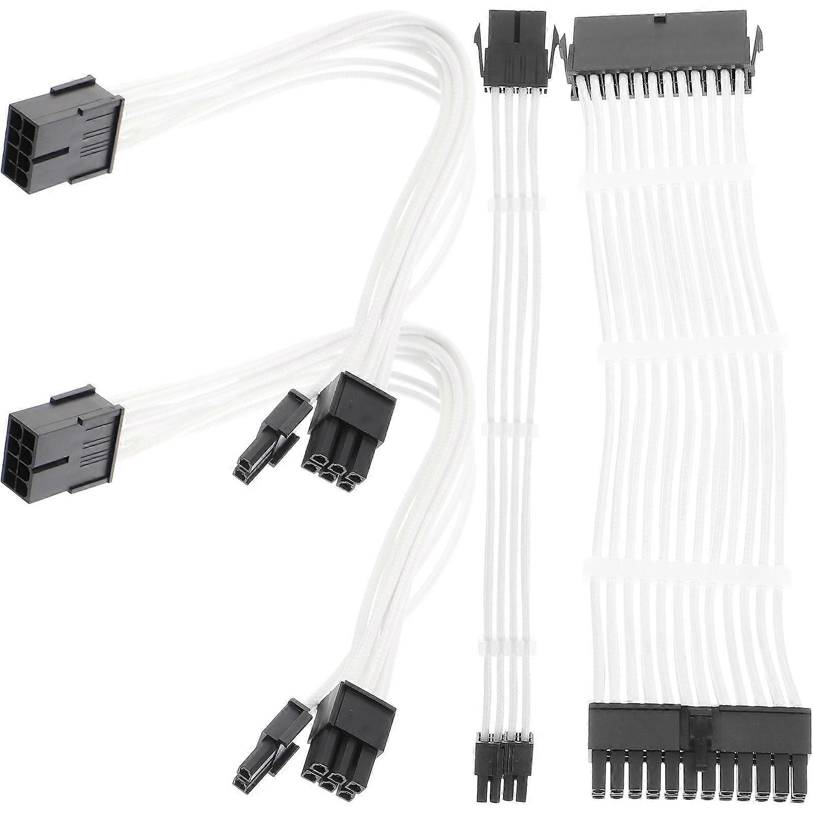 1 Set Psu Cables Gpu Extension Cable Pcie Extension Cable Pc Extension Cable