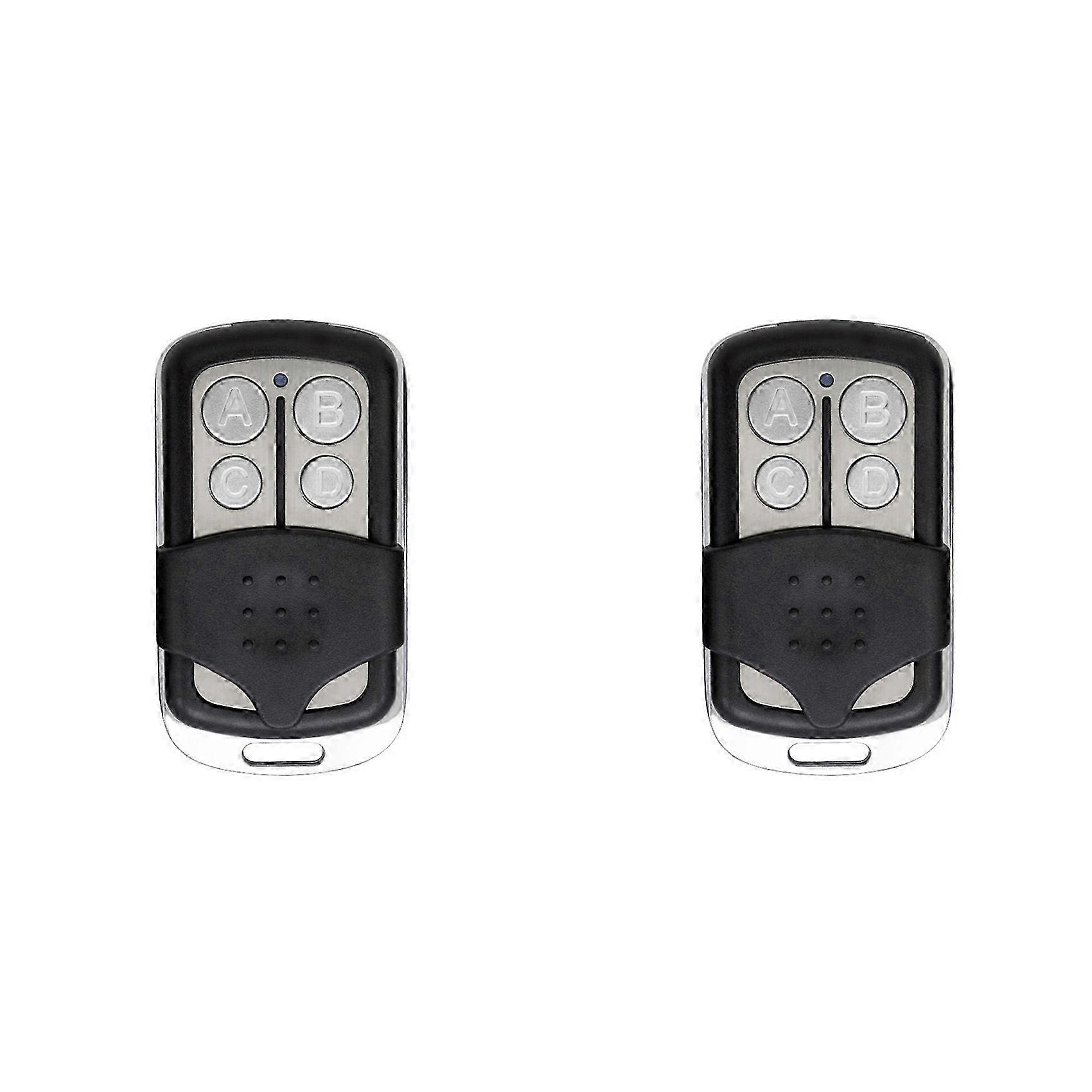 2X Garage Door Remote Control Duplicator 433MHz Remote Duplicator Compatible with 8/10 DIP Switch
