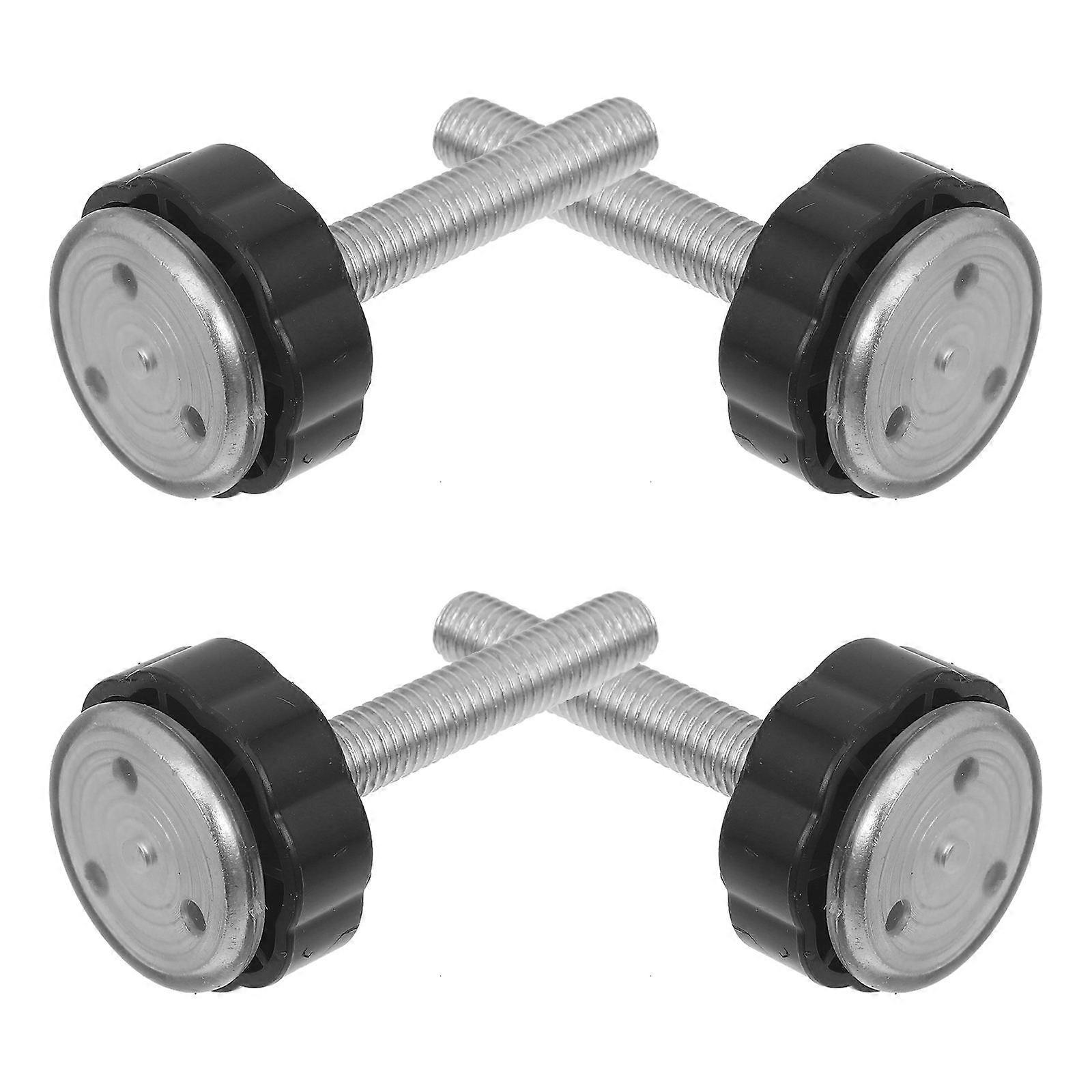 Pet Safety Gate Extender Baby Gate Replacement Hardware with Threaded Rods 4Pcs