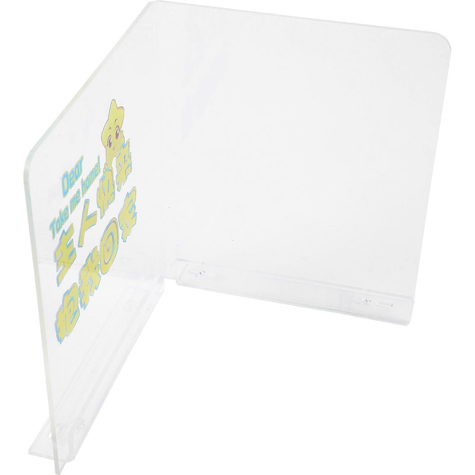 Claw Machine Supplies Plastic Blocker for Arcade Games