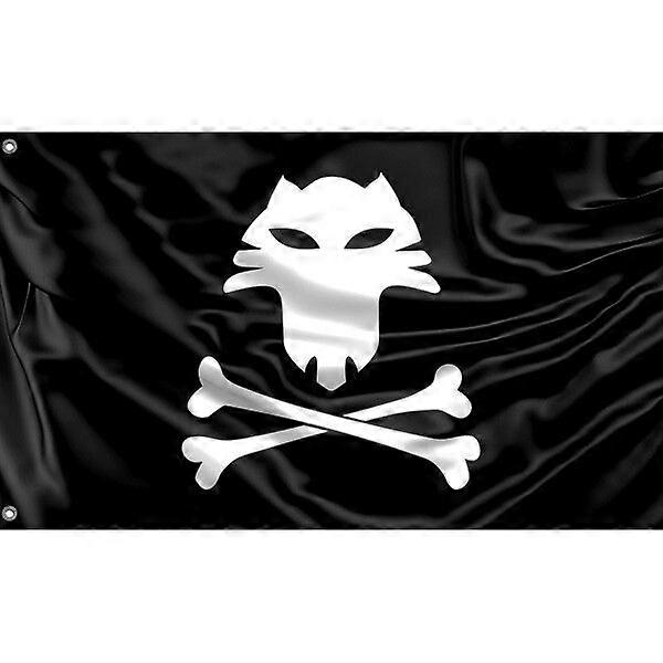Kattpiratflagga A0179