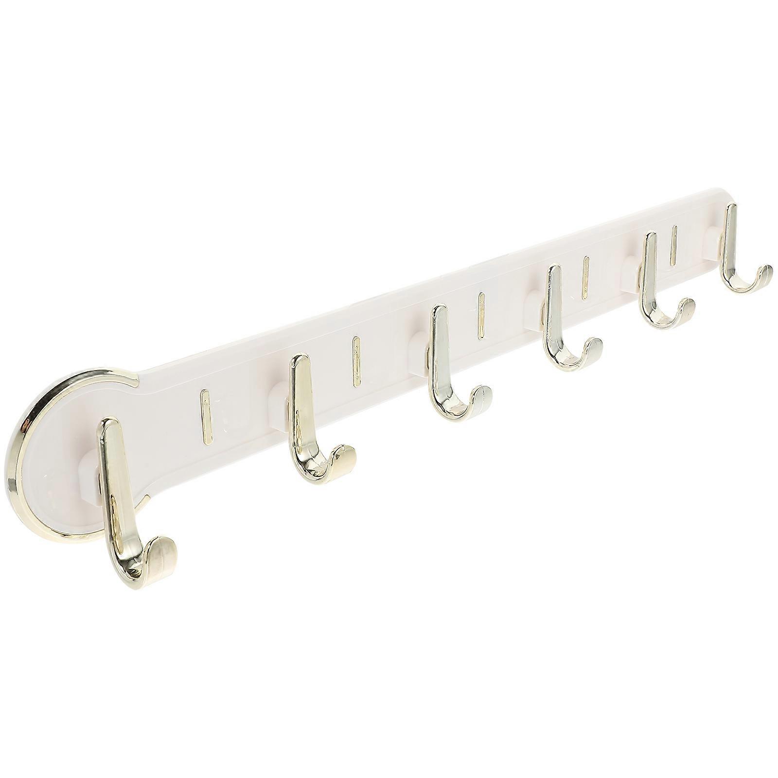 Plastic Bathroom Hook Wall Mounting Hook for Clothes Multi Color