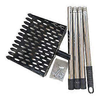 Extendable Scoops Sand Rakes Chicken Poop Scooper Retractable Cats Litter Scoops Sifting Chicken Coops Cleaning Tool Multicolor