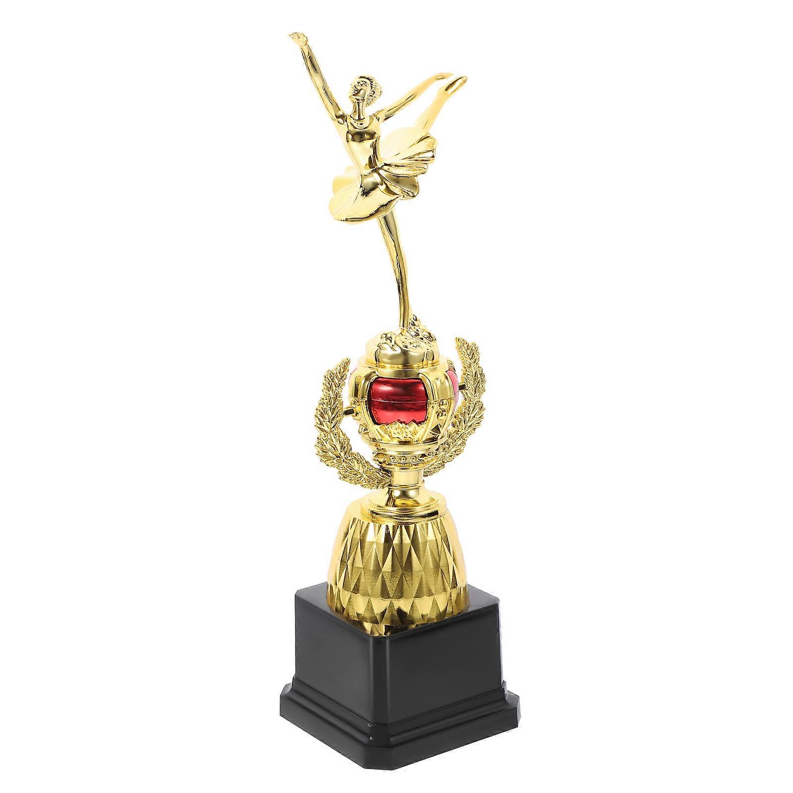 Ballet Dance Trophy Dance Award Trophy for Decor Durable Plastic