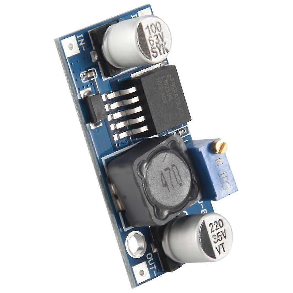 48V adjustable step-down regulator module, DC-DC, LM2596HV input, 4.5-60v power moduleEdition 0509