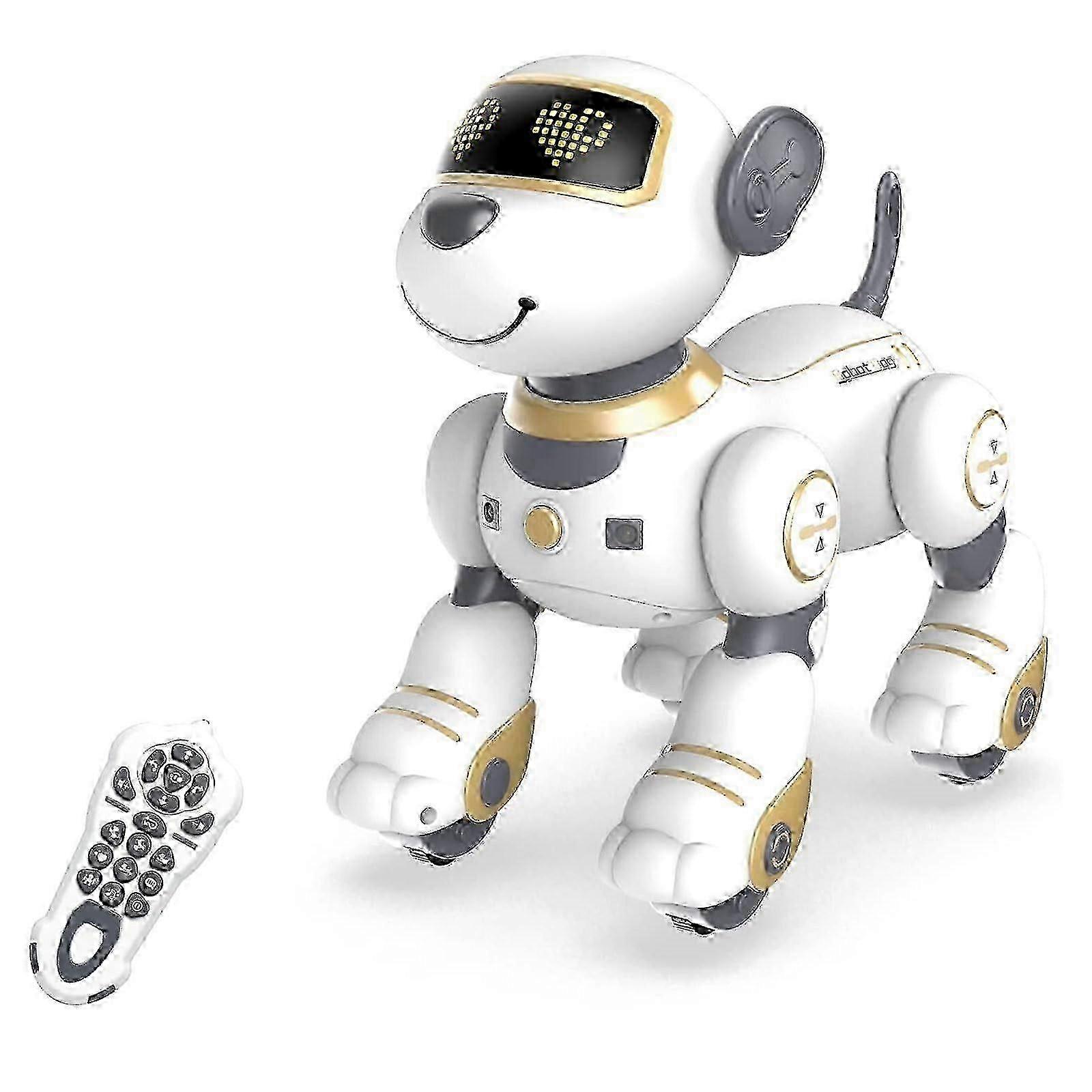 Dance Robot Interactive Smart Robot Dog Electronic Pet with Touch Interaction & Programmable Stunts