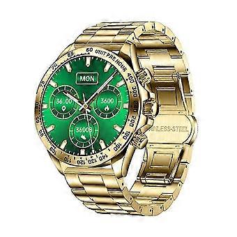 1.43'' AMOLED Smartwatch 466x466, Bluetooth Calling, Rotary Crown, HR/BP/SpO2, 100+ Sports, Gold
