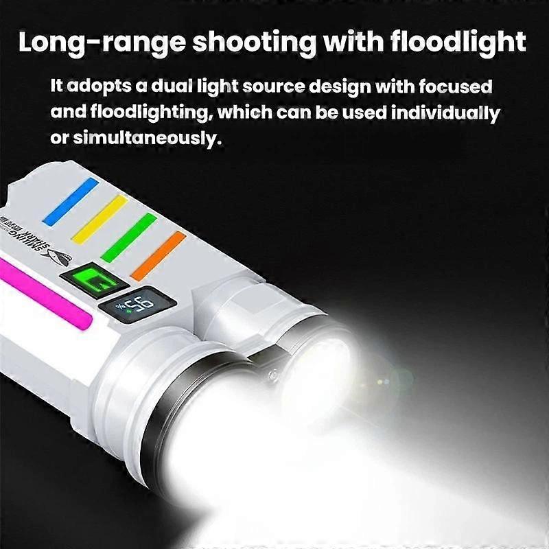 SMILING SHARK SD-5273 High Bright Digital Display Flashlight