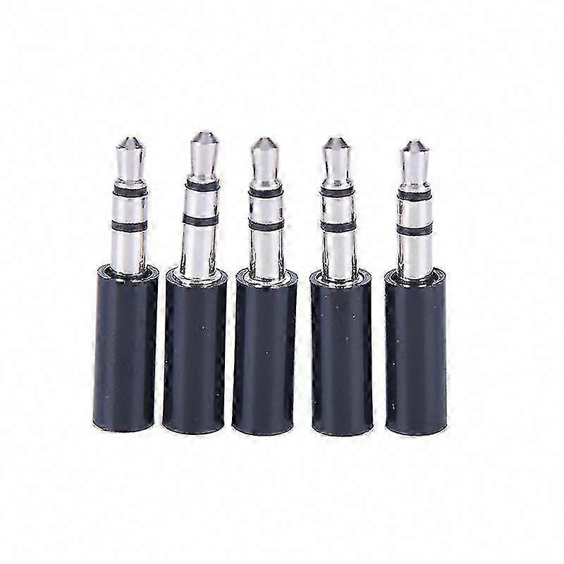10pcs 3.5mm Stereo Audio Jack Adapter Connector Plug