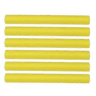 40cm Yellow Foam Tubing, 6-Piece Protective Padding Set for Trampoline Springs