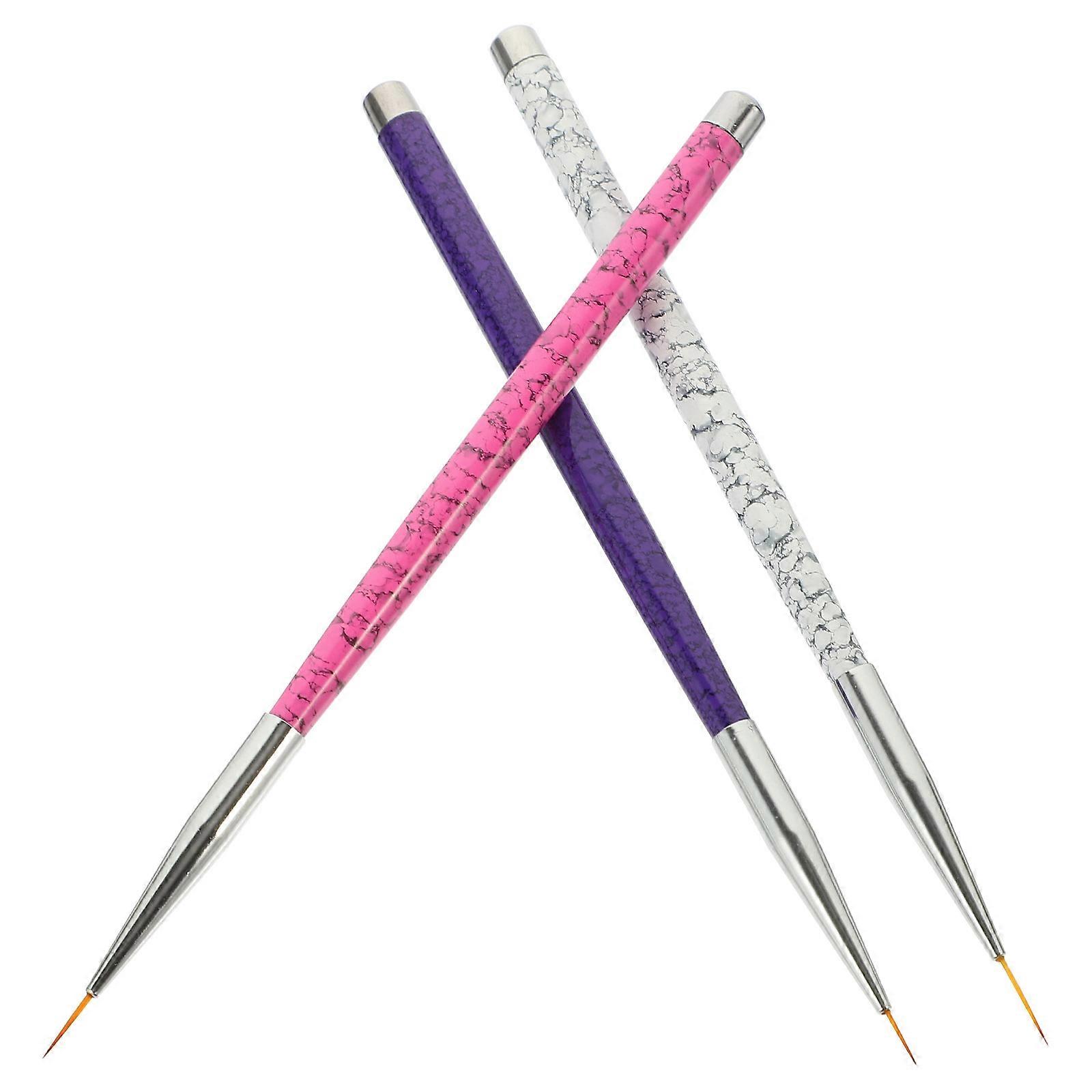 Nagellackpinsel-Set (3-teilig)