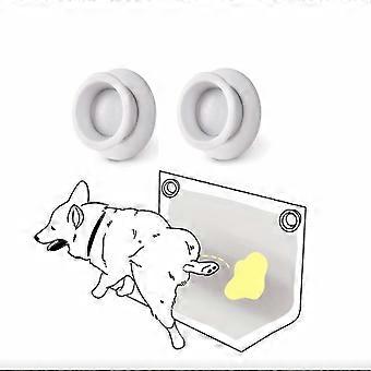 2-Pack Magnetic Dog Pee Pad Holder - Strong Hold, Universal Fit, Self-Adhesive for Easy Training - Perfect Potty Training Aid for All Dog Sizes