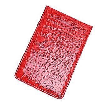 Carnet de score de golf de poche étanche avec papier résistant à la transpiration et outil de suivi des distances (rouge)