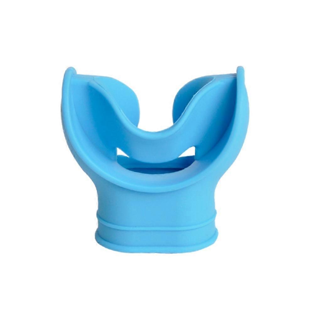 Replacement Snorkel Mouthpiece Comcompatible withtable Underwater Diving Regulator Tongue Support Multi Colour