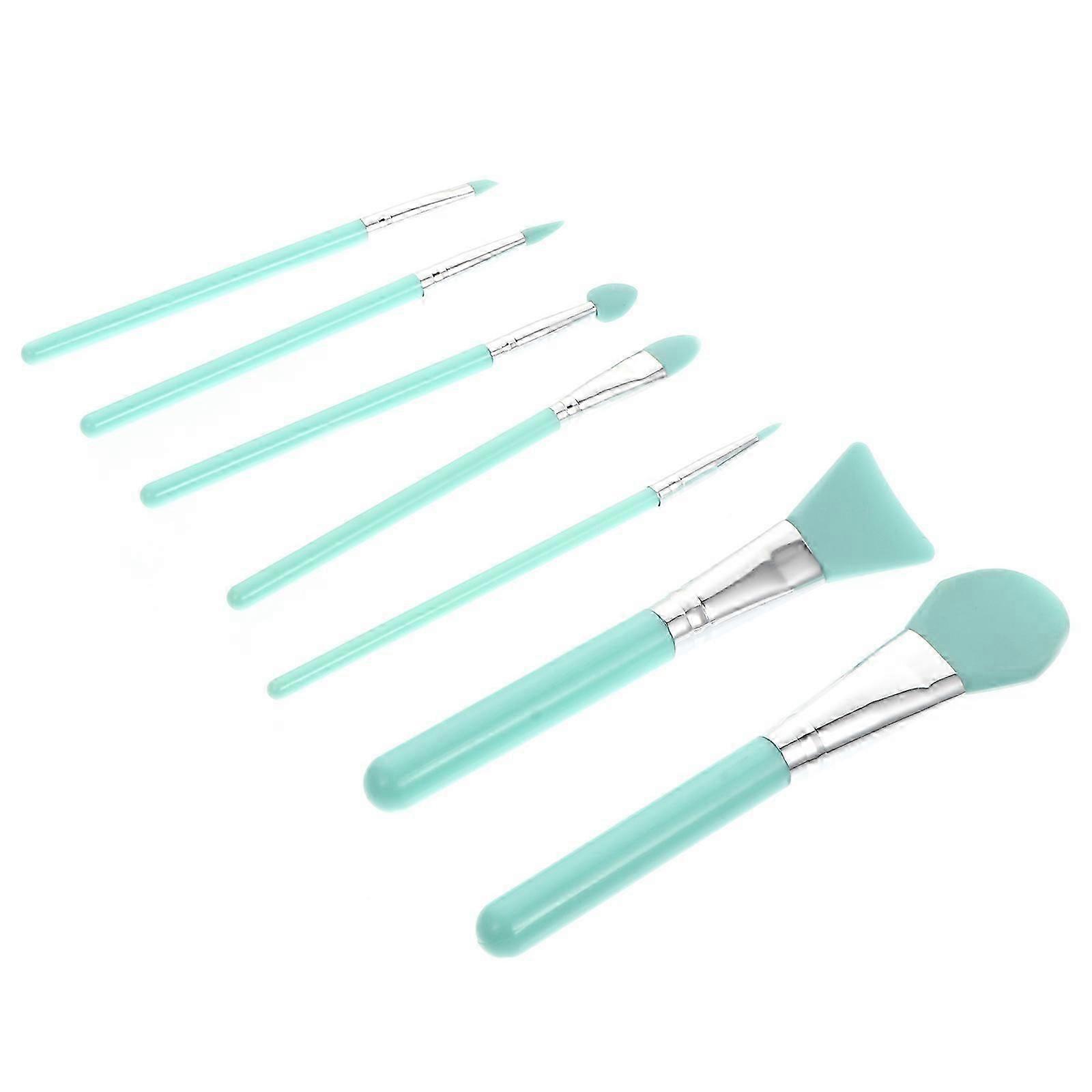 Eyebrow Brush Silicone Makeup Set For Makeup Application Sunscreen Application 7Pcs