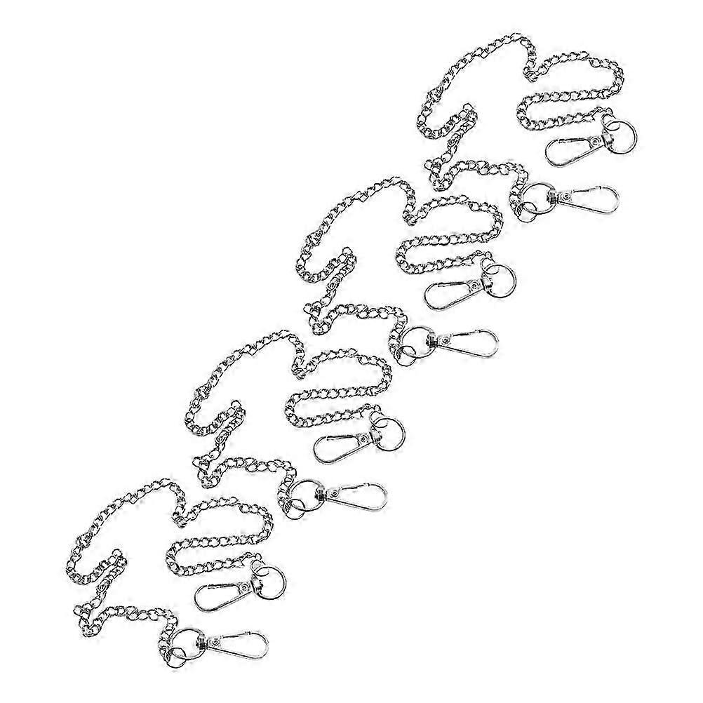 Chain for Jeans Men Dancer Silver 56CM 4Pcs