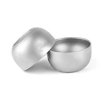 Titanium Cup Pure Titanium Tea Cup 45ml Double Layer Teacup compatible with Camping Hiking Backpacking Home Off