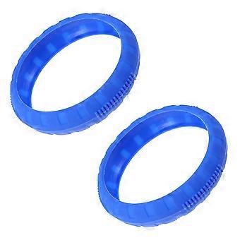 2PCS Practical Dumbbell Cover Silicone Dumbbell Protective Cover(Assorted Color)