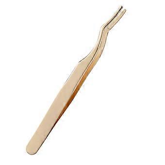 Eyelash Tweezers Lash Applicator Extension Supplies Makeup Tools Stainless Steel Eyebrow Tweezer