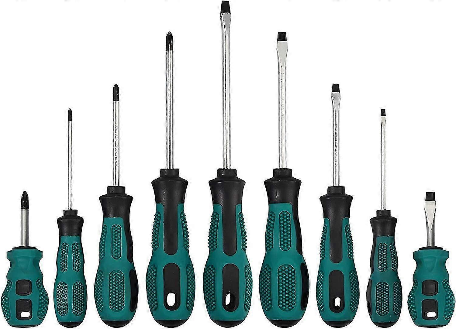 9pcs Screwdriver Set Include Screwdrivers-fghj