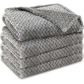 1 Pack 4 Hundebett Decke Matte Weiche Warme Katzendecke Fuzzy Wurf Haustierdecke Gemütlich