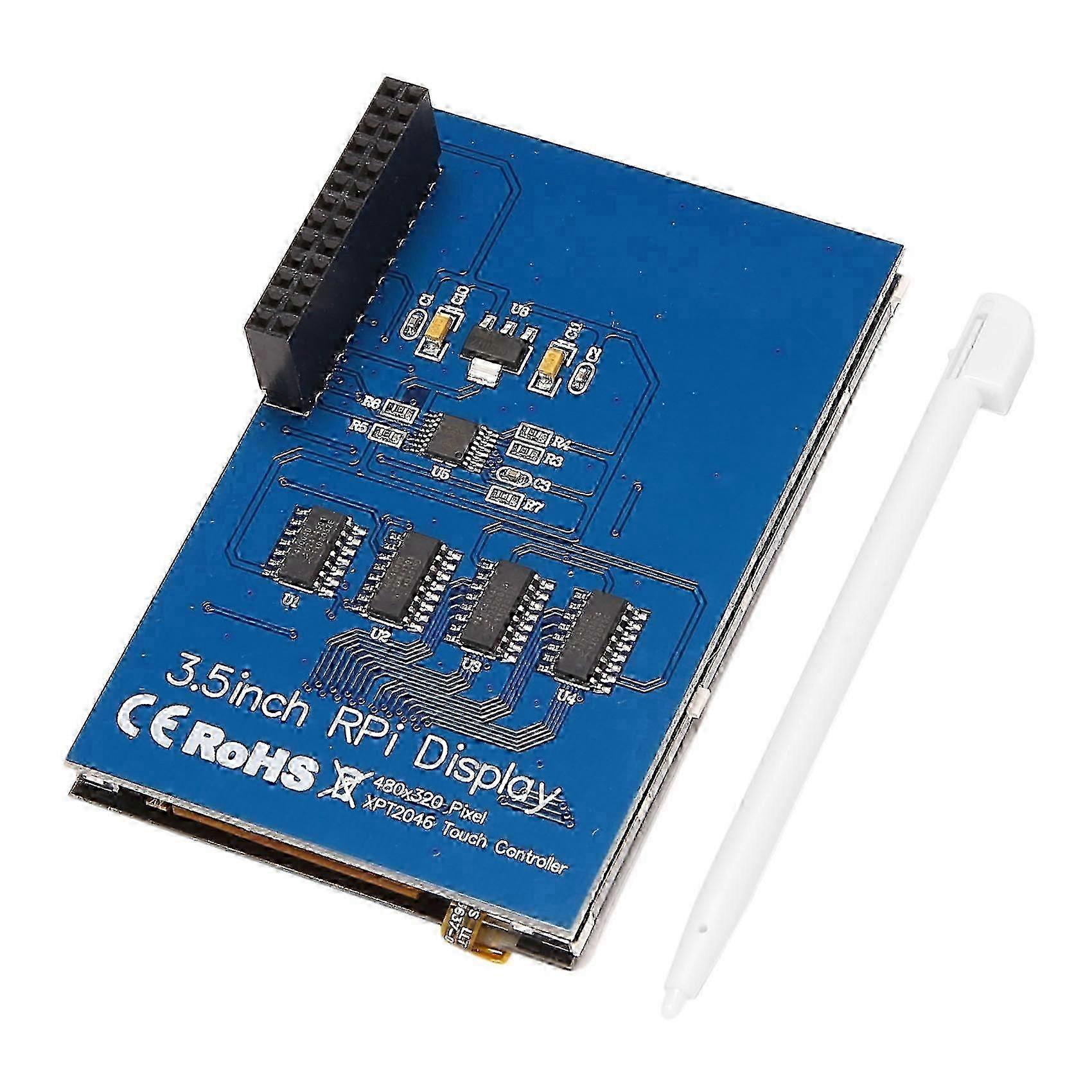 3.5 Inch Touch Screen TFT LCD Display Board Module compatible with Raspberry Pi 2 B & RPI B/3 simple