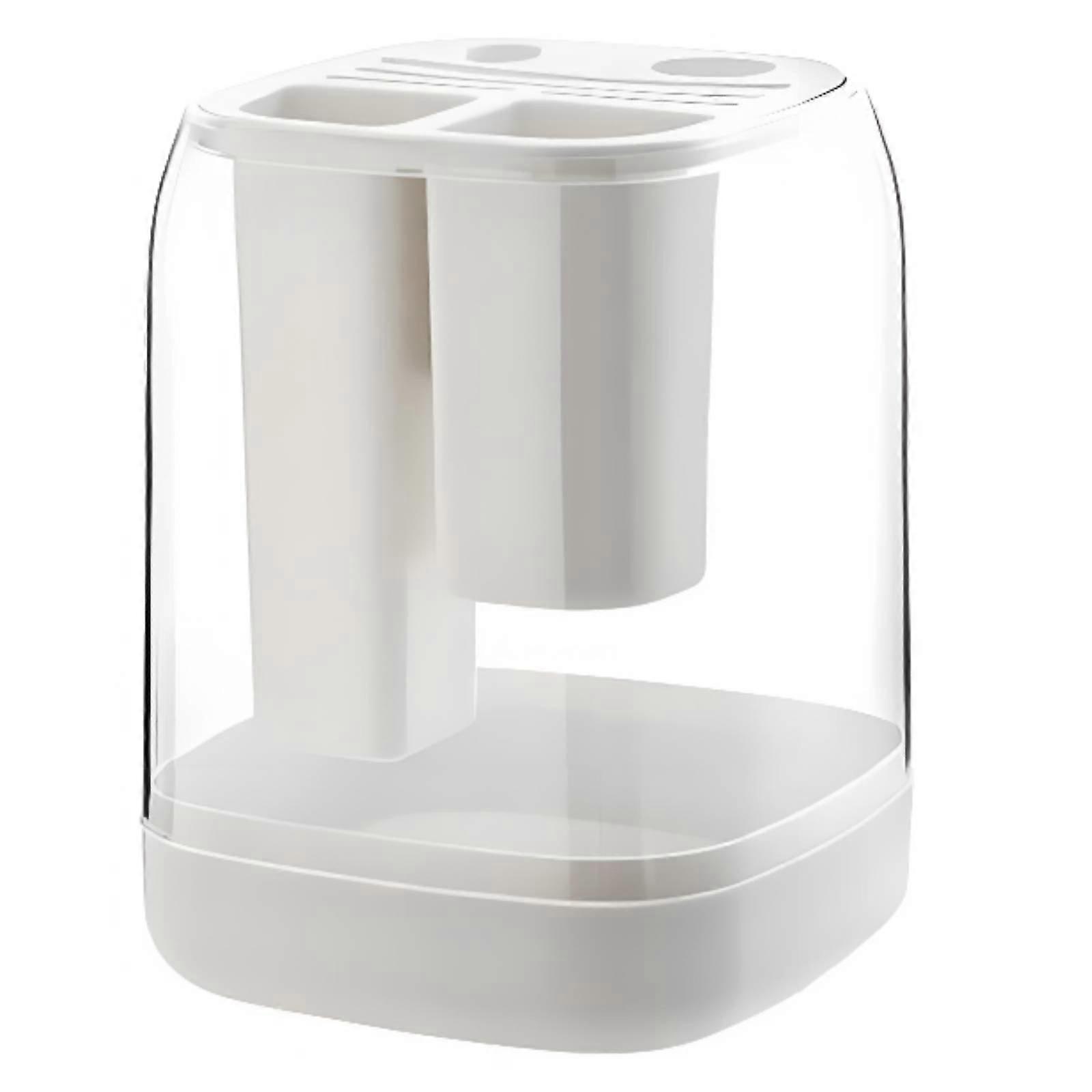 Rotating Stand Space-Saving Transparent Holder Ventilated Ventilation Design
