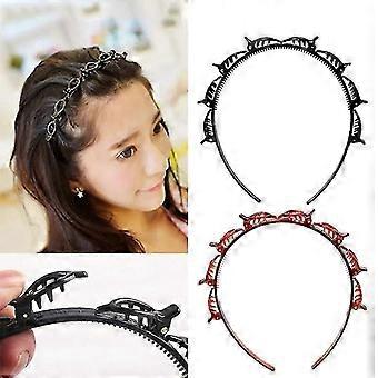 Hairstyle Design Hair Clips, 2 Hairstylist Hair Band Clips