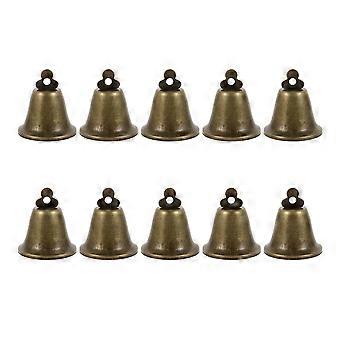 Golden Iron Sheep Bells for Farming Livestock Decorations 10Pcs Pack