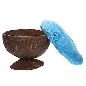 Nid en coquille de noix de coco pour hamster, 1 pièce, cachette naturelle pour animaux de compagnie