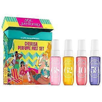 Conjunto de Fragrâncias Verão Rio de Janeiro (68/62/40/59) Spray Corporal 30ml*4