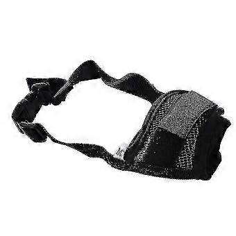 Dog Adjustable Mask Bark Bite Mesh Mouth Muzzle - Stop Chewing Shytmv - 1x Grooming Accessory 2025 26-27