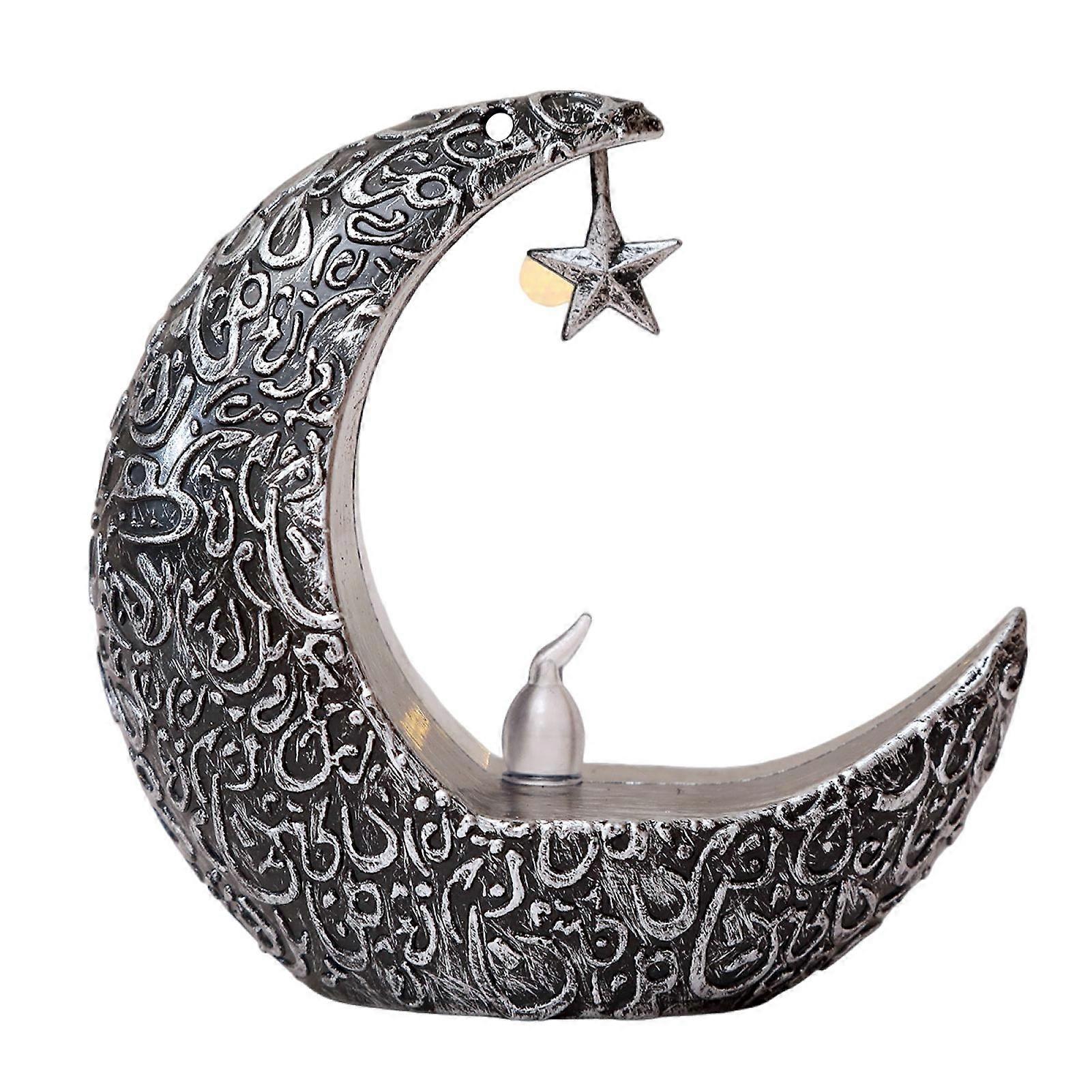 Battery Powered Eid Ramadan Candle Light Nightstand Decor