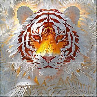 Tiger-Tierpuzzle für Erwachsene, Dschungeltiger-Papierpuzzle, anspruchsvolles Wildtierpuzzle für VV984