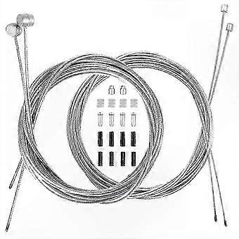 Mountain Bike Brake & Shifter Cable Repair, 18-Piece Complete Inner Replacement Set