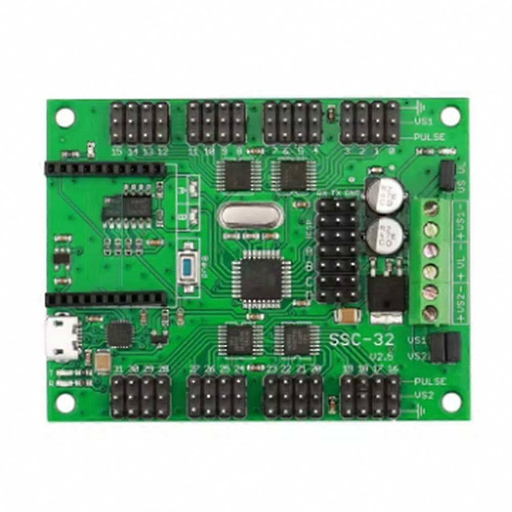 32ch Multi-Channel Servo Controller SSC32-V2.5 with USB XBEE Interface Compatible with PC, Mac, Linux for Hexapod Biped Robots