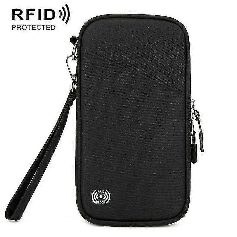 Waterproof RFID Passport Pouch Large Capacity