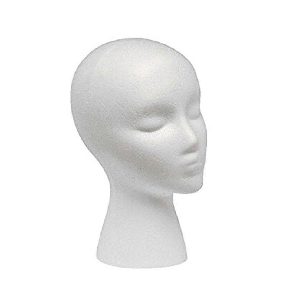 Foam Mannequin Head 16cm Lightweight