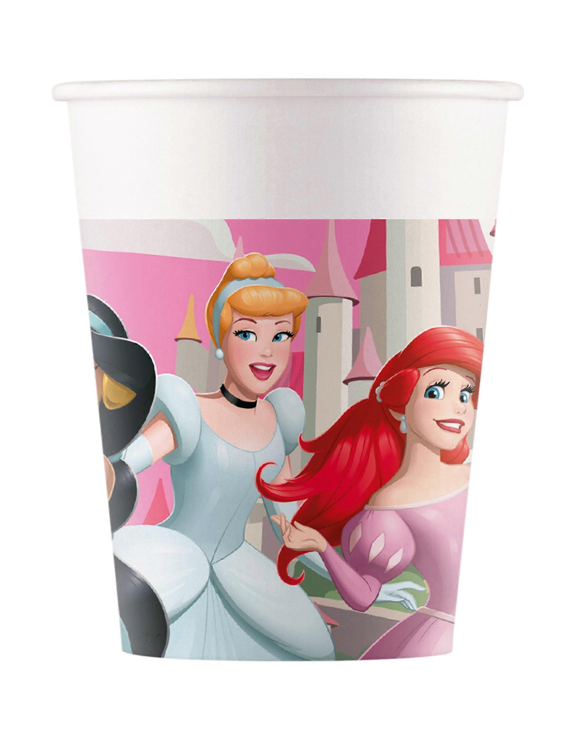 8 Gobelets Princesses Disney 200ml