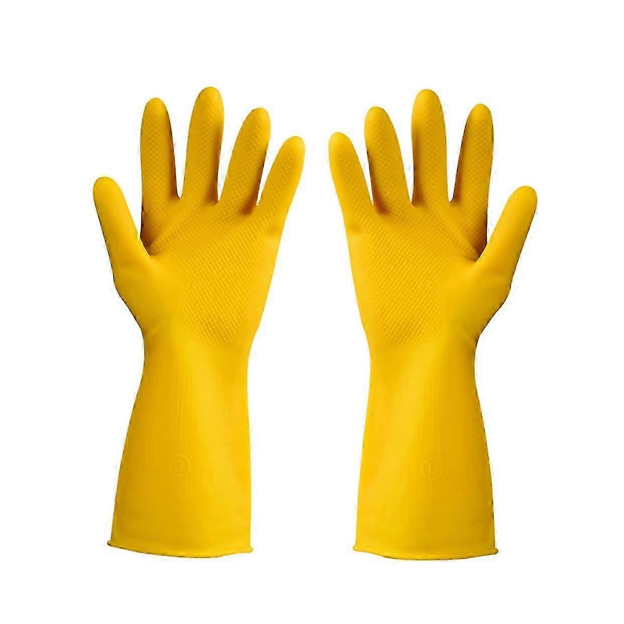 Durable AntiSlip Waterproof Rubber Gloves