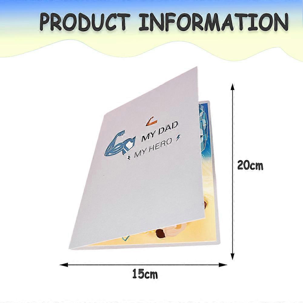 Oceanfront 3D Pop-Up Birthday Card