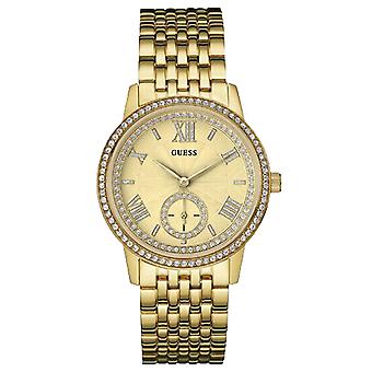Guess- gramercy Women's Analog Quartz watch with stainless steel bracelet W0573L2