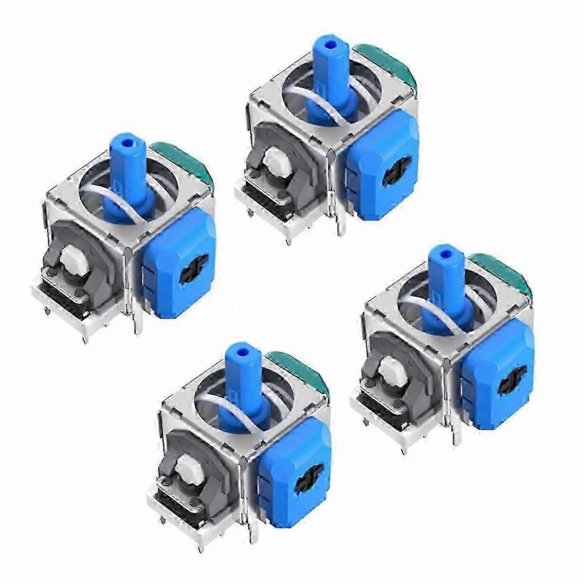Anti-Drift Electromagnetic 4-Piece Joystick Replacement Set Compatible with TMR Controller Edition 0607