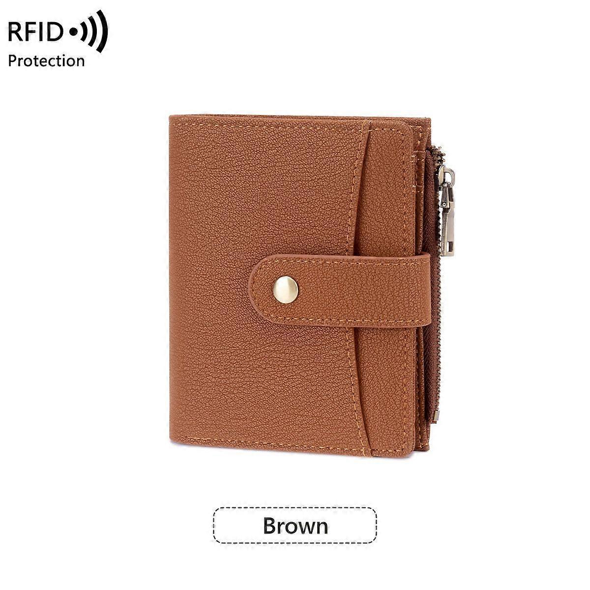 RFID Blocking PU Leather Wallet