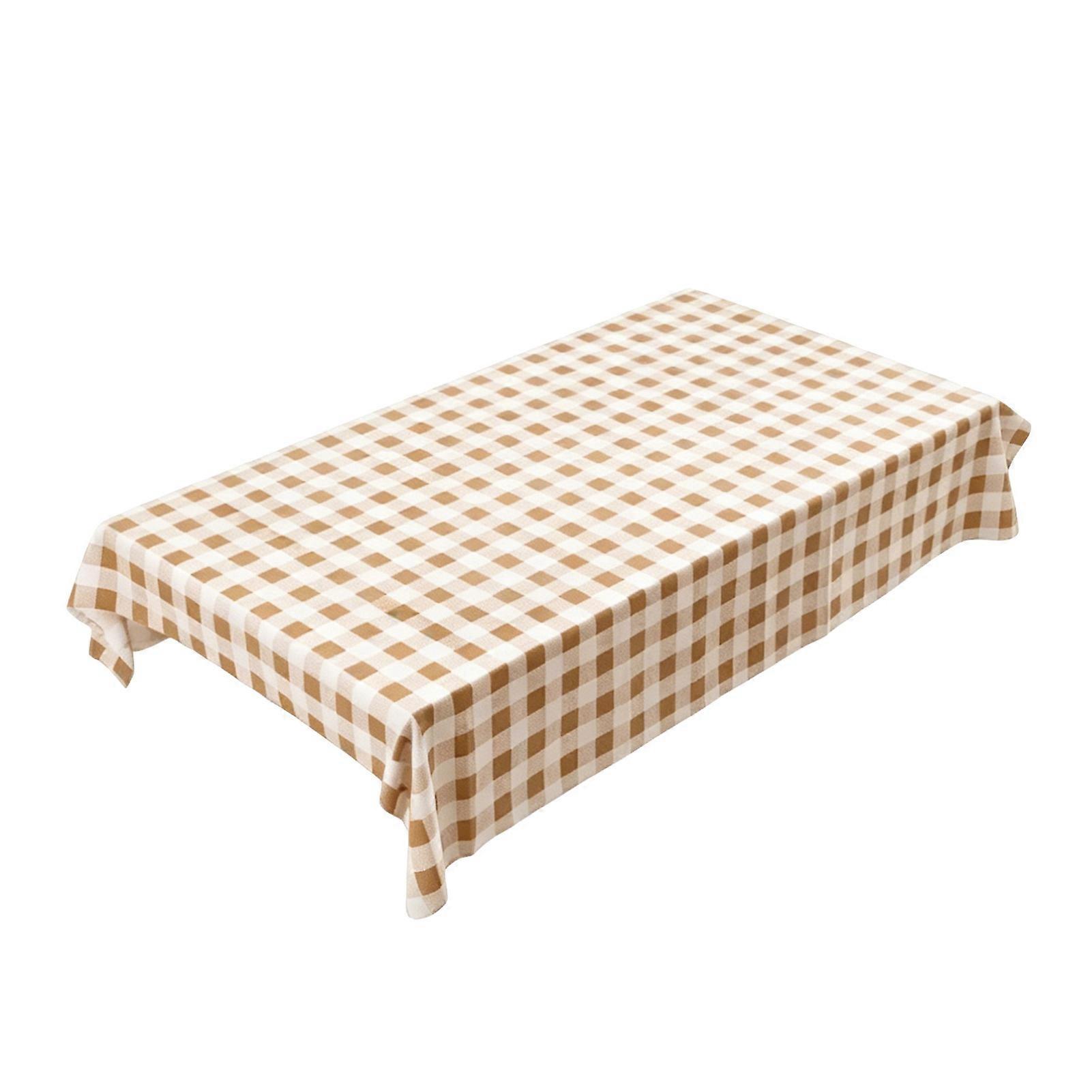 Oil Proof Checkered Table Cover