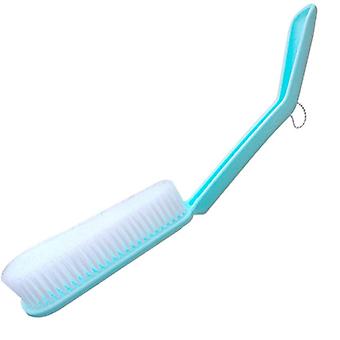 Bath Body Shower Brush,soft Shower Back Scrubber With Curved Long N...
