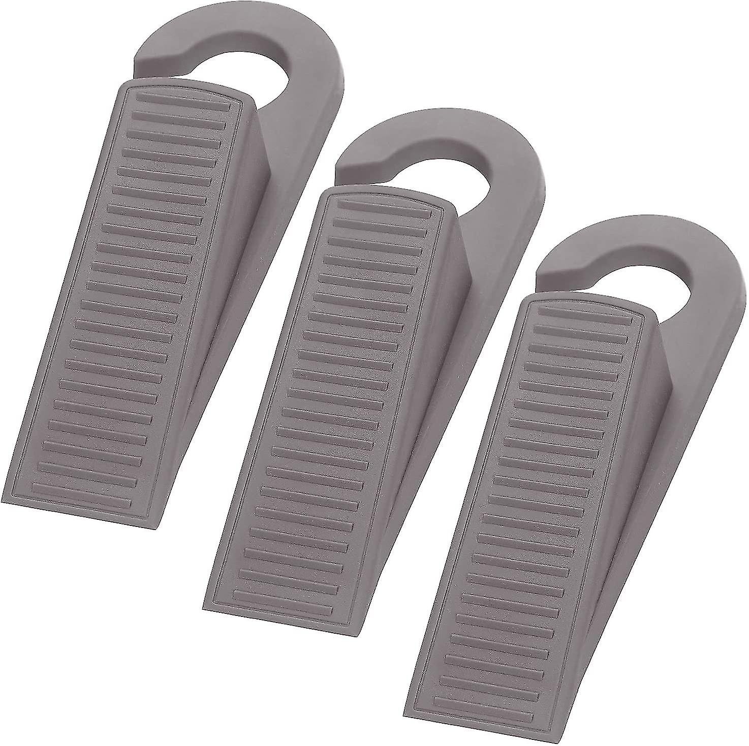 3 Pack Rubber Hook Type Door Stopper
