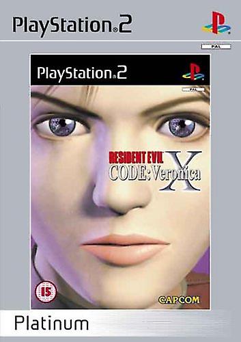 Resident Evil Code Veronica X - Platinum (PS2) - PAL - New & Sealed