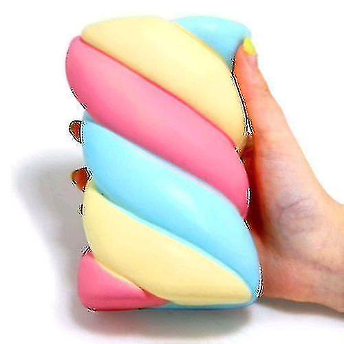 Pressa leksak dekompression leksak gåva-regnbåge Marshmallow